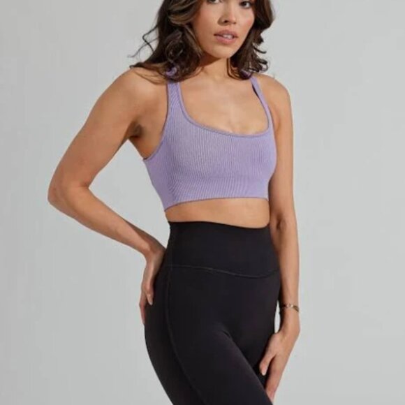 Sculpt Seamless Sports Bra - Frosted Purple - M (NWT) - Picture 2 of 6